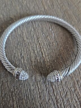 John Medeiros  Briolette Pave Small Cuff Bracelet